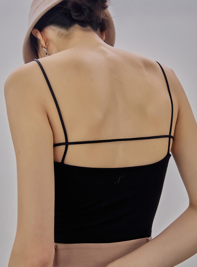 舒適U領美背發熱BRA背心上衣